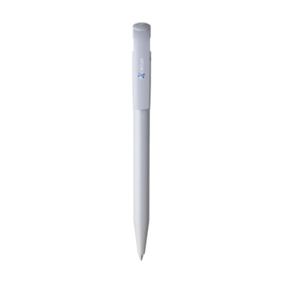 Branded Promotional STILOLINEA S45 RECYCLED PEN in Grey Pen From Concept Incentives.