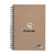 Branded Promotional STONEPAPER NOTE BOOK in Natural Jotter From Concept Incentives.