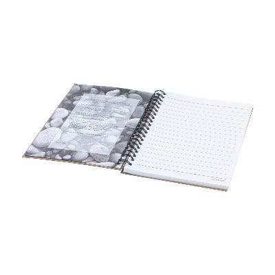 Branded Promotional STONEPAPER NOTE BOOK in Natural Jotter From Concept Incentives.