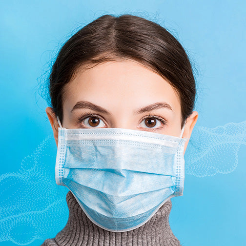 Branded Promotional Disposable Face Mask Type II Face Mask From Concept Incentives.