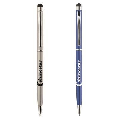 Branded Promotional SLEEK STYLUS MATT PEN Pen From Concept Incentives.