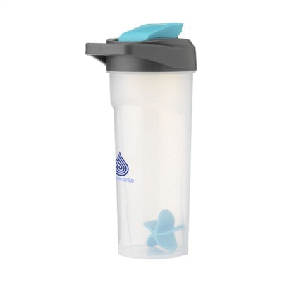 Branded Promotional SHAKER 600ML DRINK CUP in Black Sports Drink Bottle From Concept Incentives.