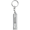 Branded Promotional ANTARES LED KEYRING CHAIN LIGHT in Silver Torch From Concept Incentives.