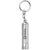 Branded Promotional ANTARES LED KEYRING CHAIN LIGHT in Silver Torch From Concept Incentives.