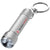 Branded Promotional DRACO LED KEYRING CHAIN LIGHT in Silver Torch From Concept Incentives.