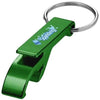 Branded Promotional TAO BOTTLE AND CAN OPENER KEYRING CHAIN in Green Bottle Opener From Concept Incentives.