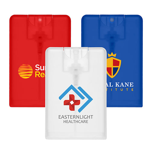 Branded Promotional 20 ml Hand Sanitizer Card Sanitiser From Concept Incentives.