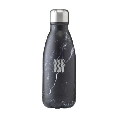 Branded Promotional TOPFLASK PURE DRINK BOTTLE in Black Sports Drink Bottle From Concept Incentives.