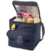 Branded Promotional STOCKHOLM FOLDING COOL BAG in Navy Cool Bag From Concept Incentives.