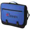 Branded Promotional ANCHORAGE 2-BUCKLE CLOSURE CONFERENCE BAG in Royal Blue Bag From Concept Incentives.