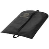 Branded Promotional HANNOVER NON-WOVEN SUIT COVER in Black Solid Garment Suit Carrier From Concept Incentives.