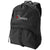 Branded Promotional UTAH BACKPACK RUCKSACK in Black Solid Bag From Concept Incentives.