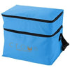 Branded Promotional OSLO 2-ZIPPERED COMPARTMENTS COOL BAG in Aqua Cool Bag From Concept Incentives.