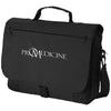 Branded Promotional PITTSBURGH CONFERENCE BAG in Black Solid Bag From Concept Incentives.