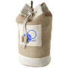 Branded Promotional GOA SAILOR DUFFLE BAG MADE FROM JUTE in Natural Bag From Concept Incentives.
