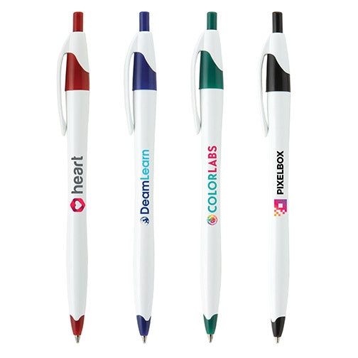 Branded Promotional Stratus Pen + Antimicrobial Additive Pen From Concept Incentives.