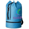 Branded Promotional IDAHO SAILOR ZIPPERED BOTTOM DUFFLE BAG in Aqua Bag From Concept Incentives.