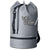 Branded Promotional IDAHO SAILOR ZIPPERED BOTTOM DUFFLE BAG in Grey Bag From Concept Incentives.