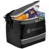 Branded Promotional LEVY SPORTS COOL BAG in Black Solid-grey Cool Bag From Concept Incentives.