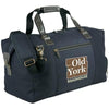 Branded Promotional CAPITOL DUFFLE BAG in Graphite Grey Bag From Concept Incentives.