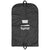 Branded Promotional SUITSY FULL-LENGTH GARMENT BAG in Black Solid Garment Suit Carrier From Concept Incentives.