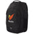 Branded Promotional FT AIRPORT SECURITY FRIENDLY 15 LAPTOP BACKPACK RUCKSACK in Black Solid Bag From Concept Incentives.