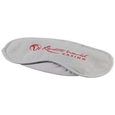 Branded Promotional AURORA SLEEPING MASK in Grey Eye Mask From Concept Incentives.