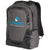 Branded Promotional OVERLAND 17 TSA LAPTOP BACKPACK RUCKSACK with USB Port in Heather Charcoal Bag From Concept Incentives.