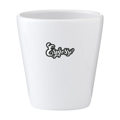 Branded Promotional PALERMO MUG in White Mug From Concept Incentives.