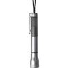 Branded Promotional PLASTIC BALL PEN & LED TORCH in Grey Torch From Concept Incentives.