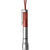 Branded Promotional PLASTIC BALL PEN & LED TORCH in Red Torch From Concept Incentives.