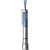 Branded Promotional PLASTIC BALL PEN & LED TORCH in Light Blue Torch From Concept Incentives.