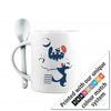 Branded Promotional SPOON MUG Mug From Concept Incentives.