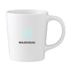 Branded Promotional PONTI MUG in White Mug From Concept Incentives.