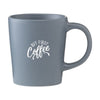 Branded Promotional PONTI MUG in Grey Mug From Concept Incentives.