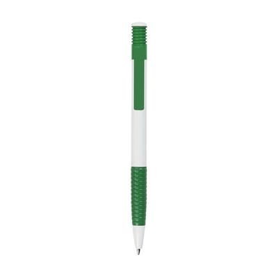 Branded Promotional FLEXWRITE PEN in Green Pen From Concept Incentives.
