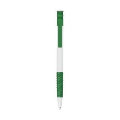 Branded Promotional FLEXWRITE PEN in Green Pen From Concept Incentives.