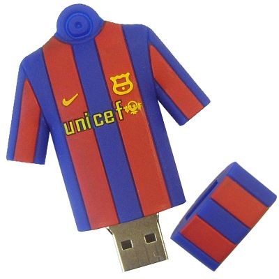 Branded Promotional FOOTBALL KIT USB FLASH DRIVE MEMORY STICK Memory Stick USB From Concept Incentives.