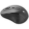 Branded Promotional STANFORD CORDLESS MOUSE in Black Solid Mouse From Concept Incentives.