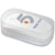 Branded Promotional MENLO CORDLESS MOUSE in White Solid Mouse From Concept Incentives.