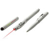 Branded Promotional SOVEREIGN STYLUS BALL PEN with Laser in Silver Pen From Concept Incentives.