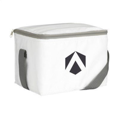 Branded Promotional FRESHCOOLER RPET COOL BAG in White Cool Bag From Concept Incentives.