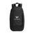 Branded Promotional COOLER BACKPACK RUCKSACK BAG in Black Cool Bag From Concept Incentives.