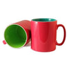 Branded Promotional DURHAM INNER & OUTER COLOUR COAT MUG Mug From Concept Incentives.