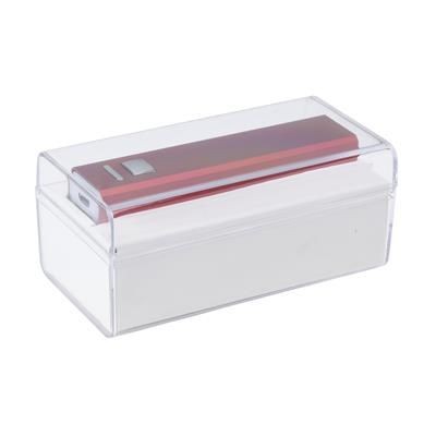 Branded Promotional CLEAR TRANSPARENT GIFT BOX in Clear Transparent Presentation Box From Concept Incentives.