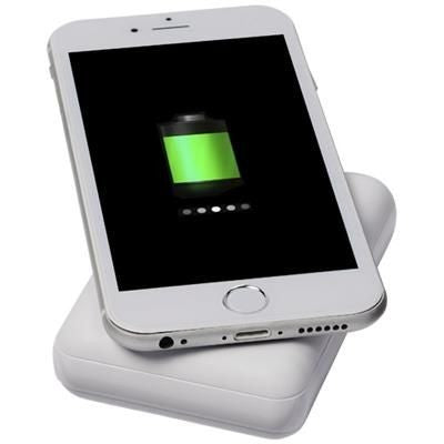 Branded Promotional DENSE 5000 MAH CORDLESS POWER BANK Charger From Concept Incentives..