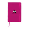 Branded Promotional BUDGETNOTE A5 BLANC in Pink Jotter from Concept Incentives