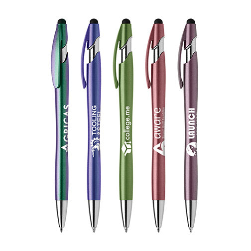 Branded Promotional La Jolla Iridescent Pen From Concept Incentives.