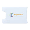 Branded Promotional RFID VISITA CARD HOLDER in White Credit Card Holder From Concept Incentives.