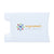 Branded Promotional RFID VISITA CARD HOLDER in White Credit Card Holder From Concept Incentives.